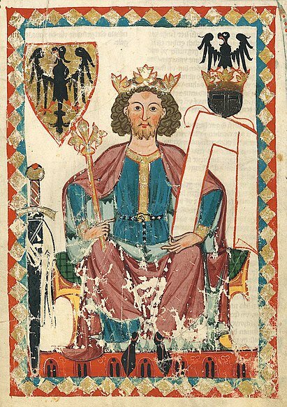 Генрих VI Гогенштауфен (ноябрь 1165, Неймеген, Нидерланды — 28 сентября 1197, Мессина, Сицилийское королевство) — король Германии с 1169 года, император Священной Римской империи с 1191 года и король Сицилии с 1194 года. Сын императора Фридриха I Барбароссы и Беатрис I Бургундской