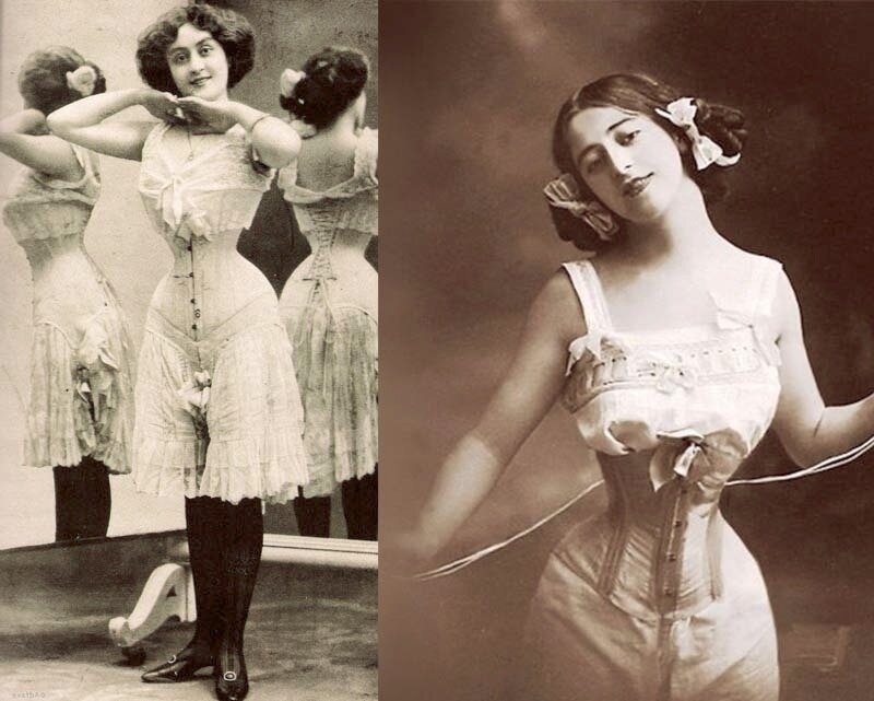 Нижнее белье 19 века женское фото