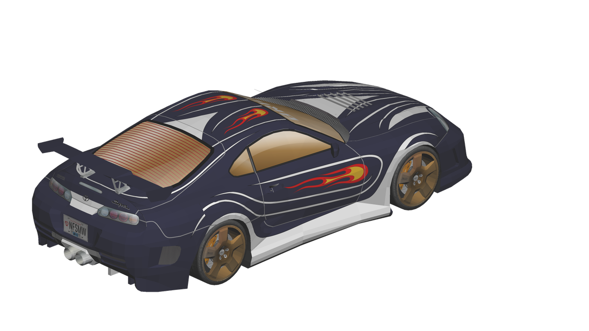 Need for Speed Most Wonted 2005 NFS MW Toyota Supra Vic |  SeyforeGPapercraft | Дзен