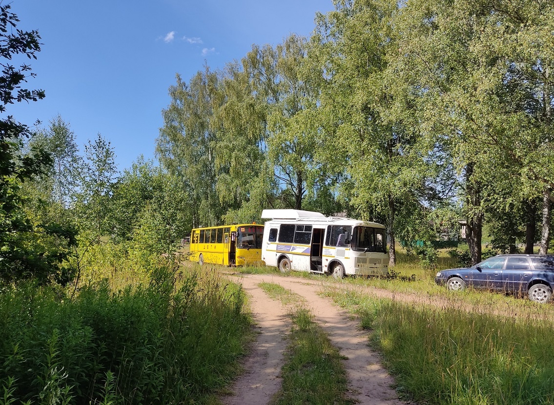 транспорт, мы приехали на жёлтом автобусе)