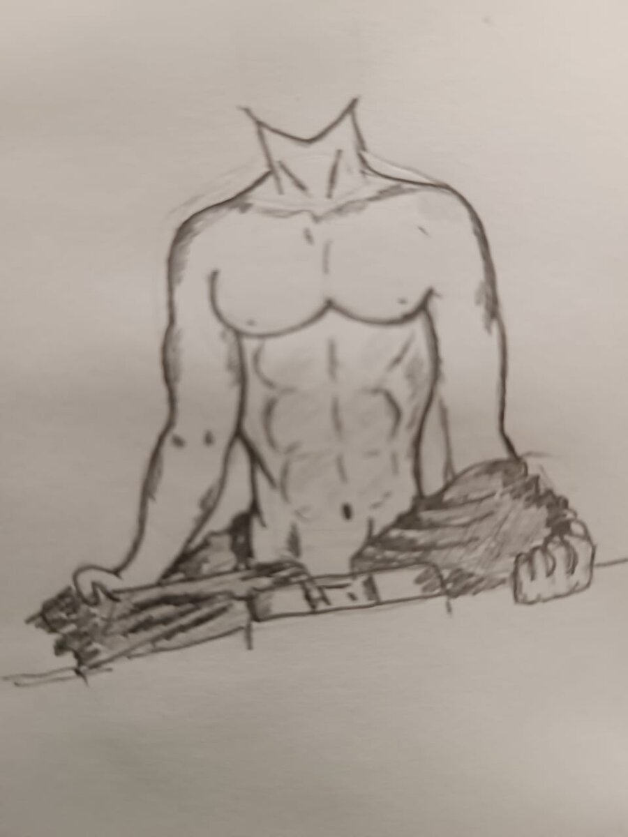 Фото принадлежит автору канала "Я - мачеха" Ольге. Набросок Полины.