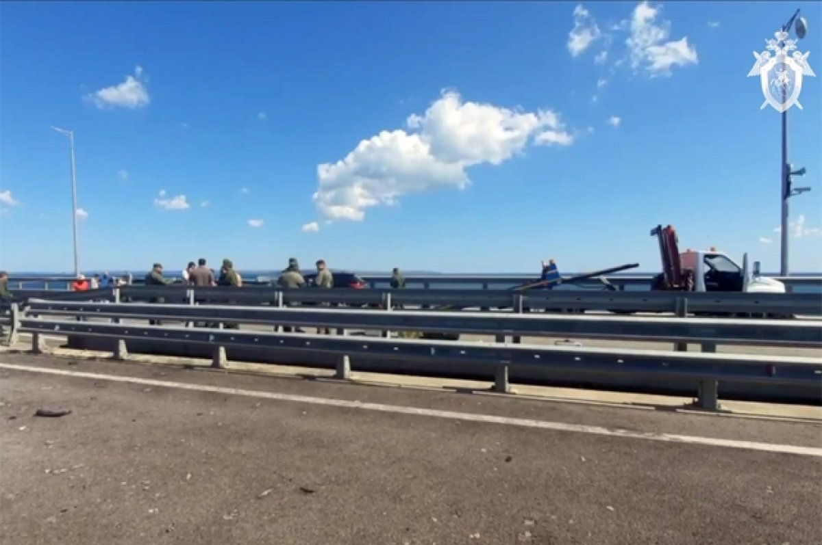    В Кремле назвали виновных в теракте на Крымском мосту