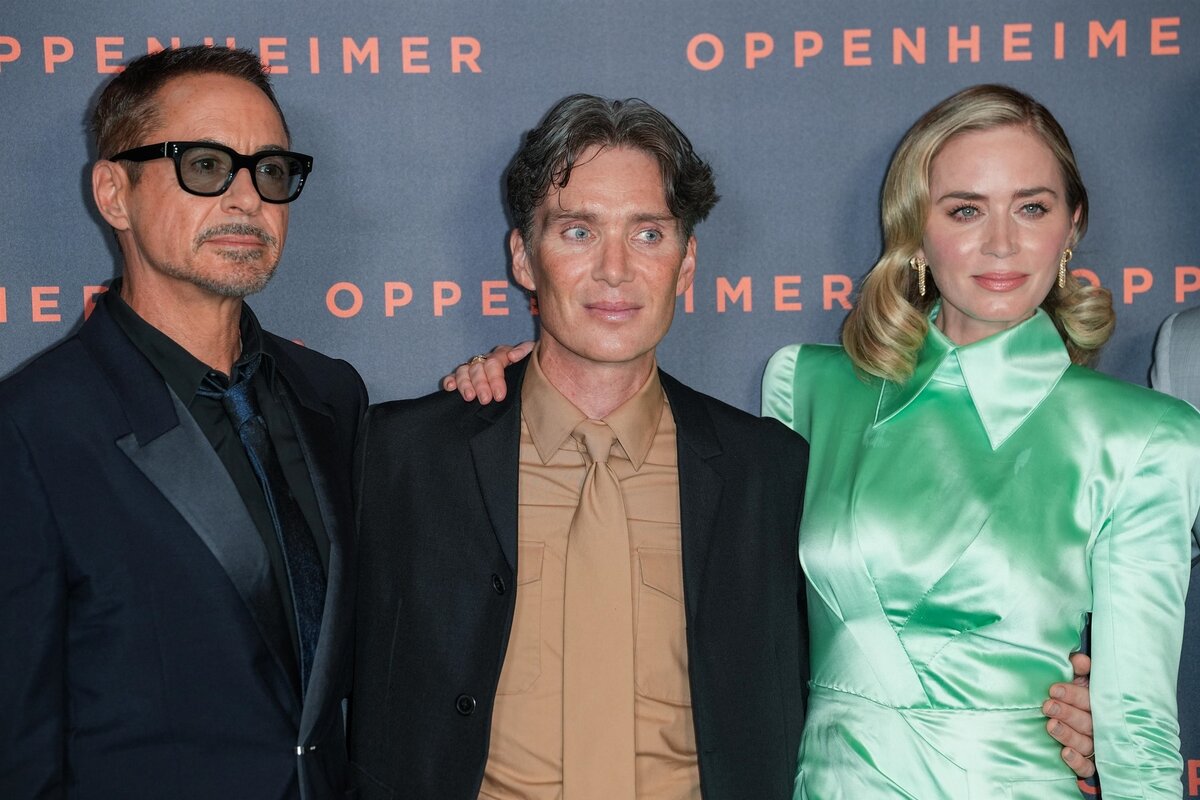 Роберт Дауни-младший, Киллиан Мерфи и Эмили Блант