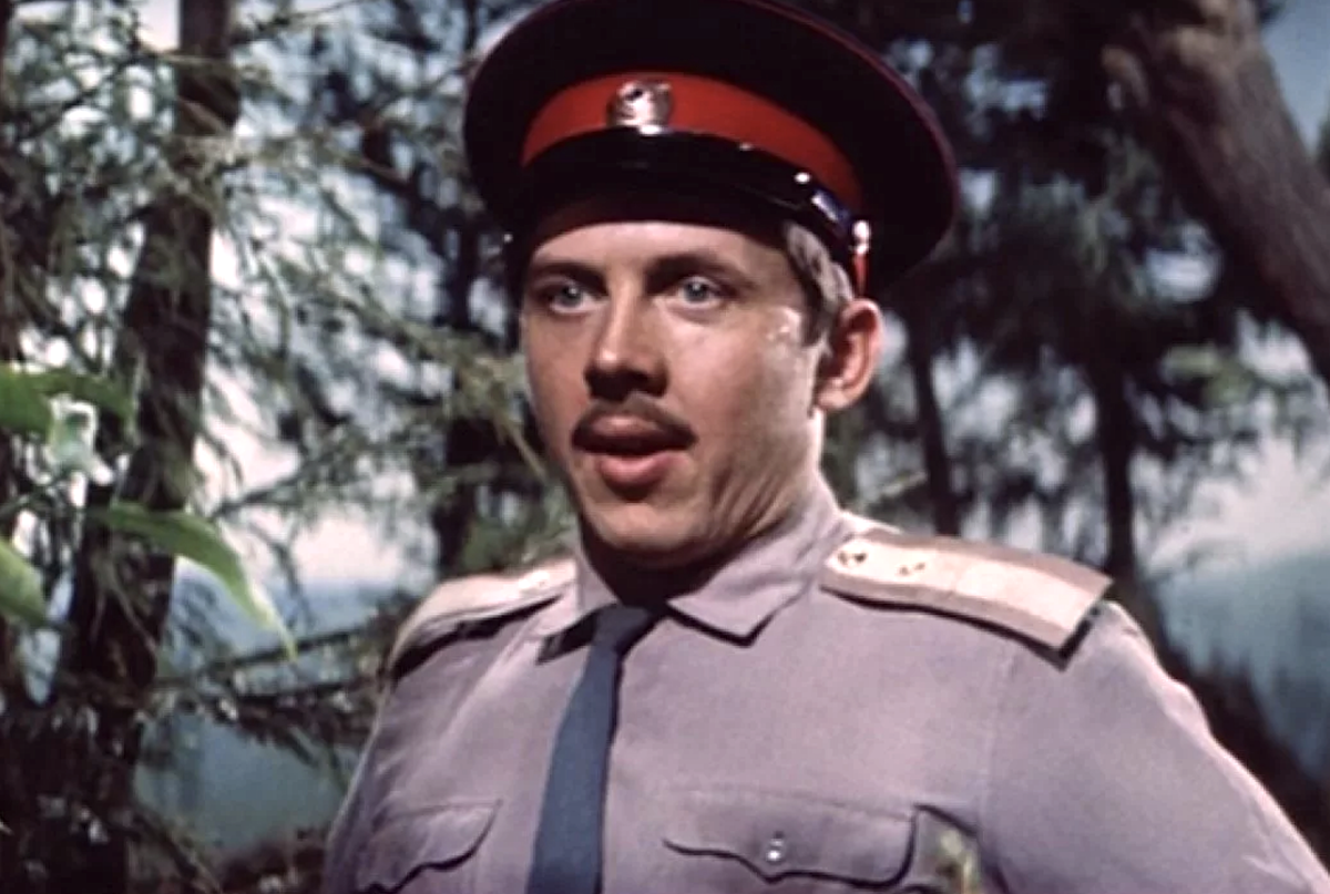 Валерий Золотухин в фильме "Хозяин тайги" (снимок с экрана)