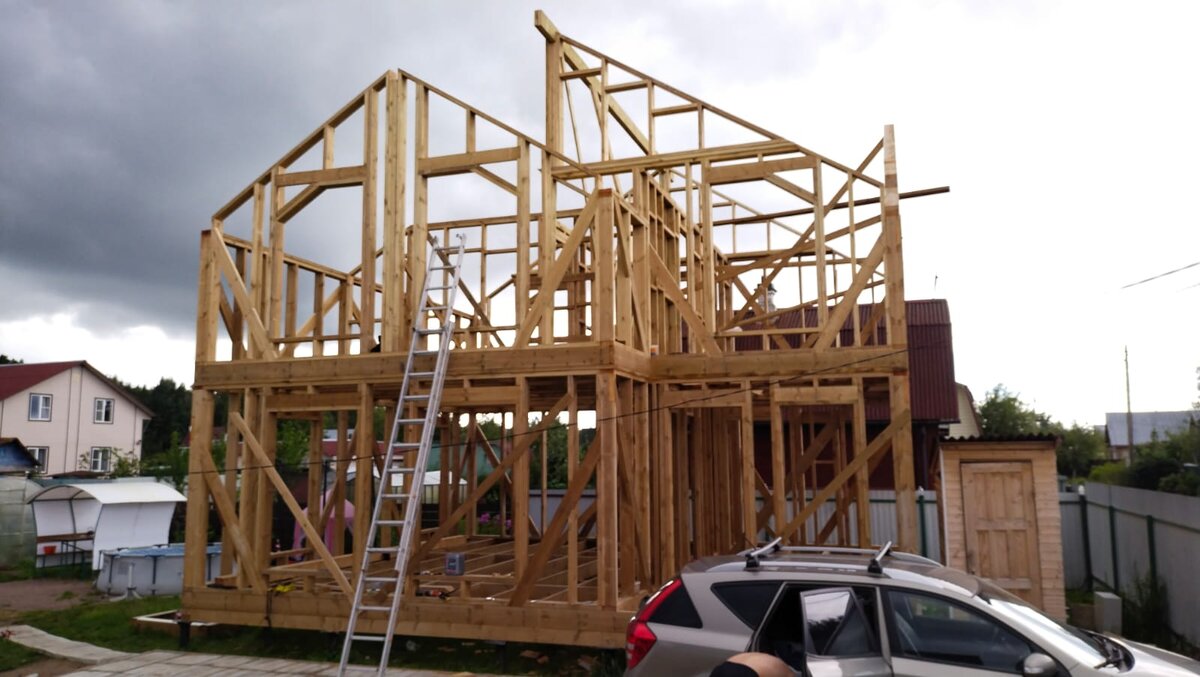 Строительство каркасных домов "под ключ"