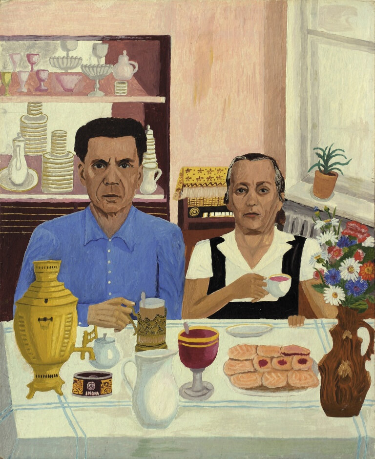 Художник Иван Сарычев. 1986