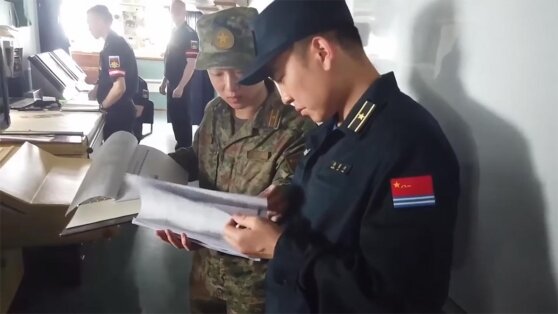    РФ и КНР отработали артстрельбу по "вражескому" кораблю на учениях в Японском море Алина Городниченко