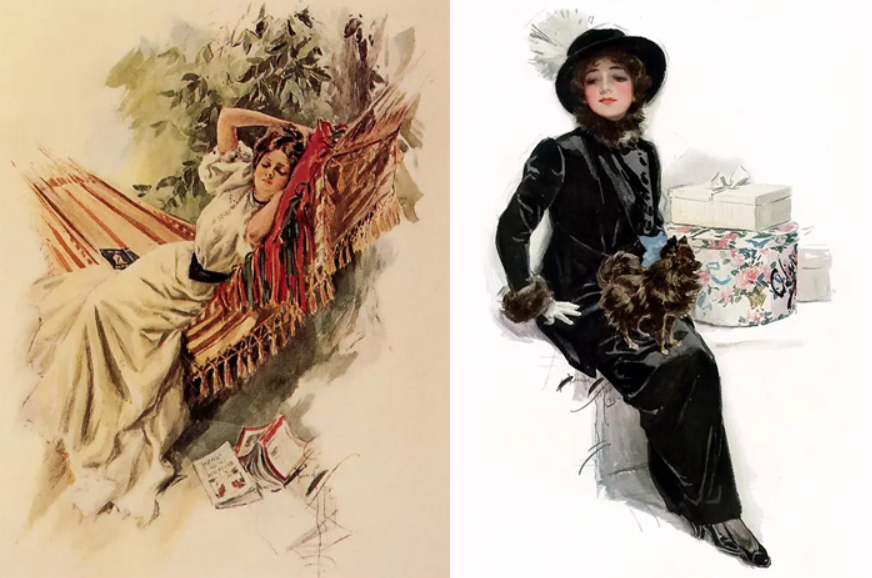 Харрисон Фишер. Образы девушек