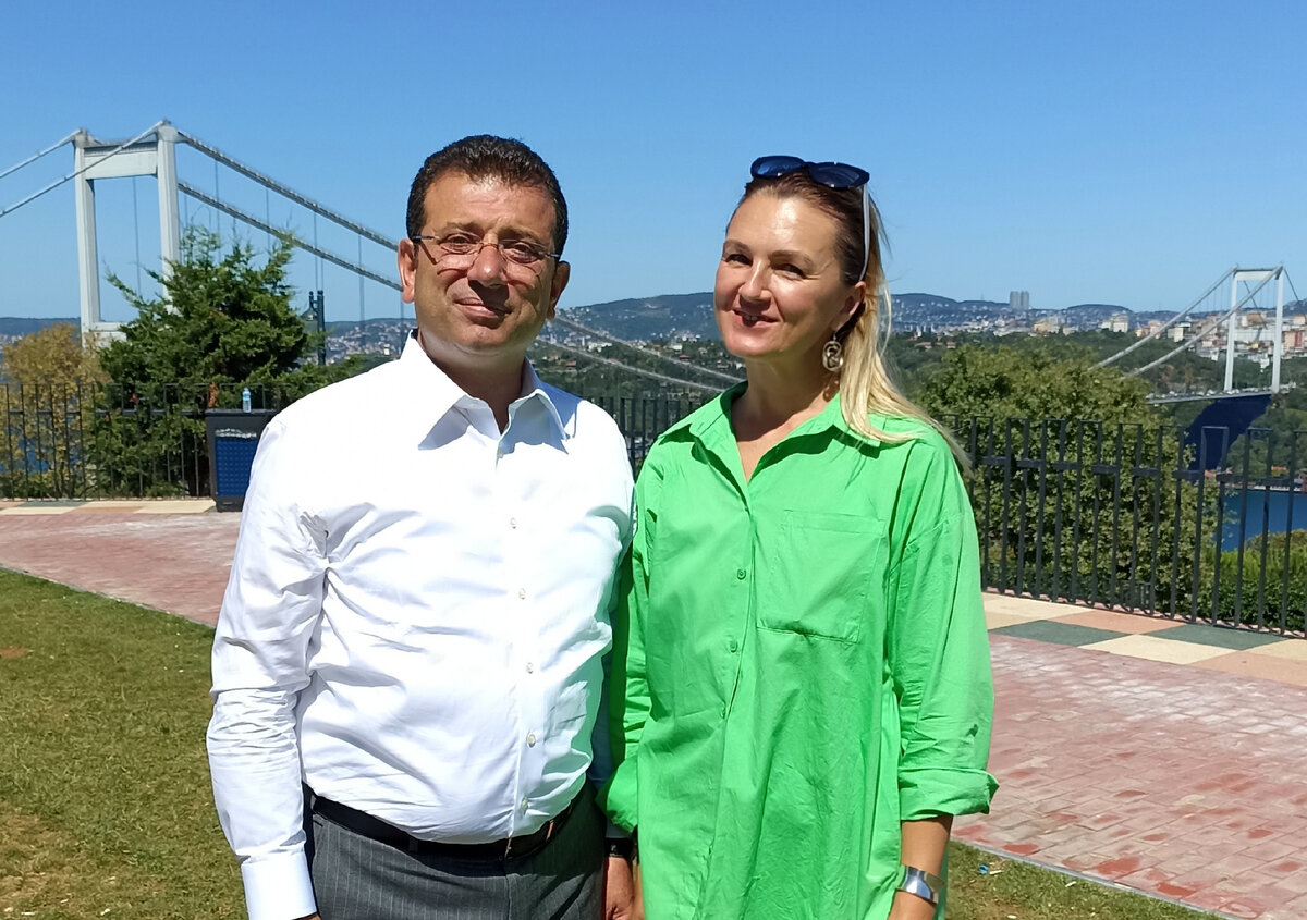 С мэром Стамбула 