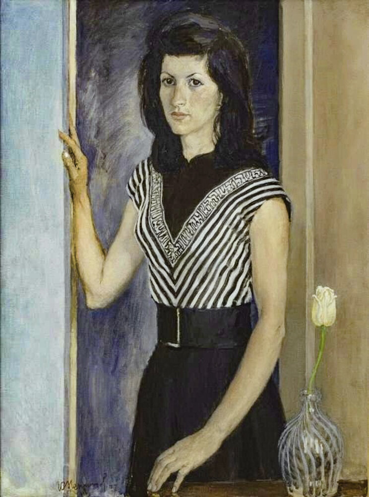 Художник Юрий Непринцев "Портрет Риты"