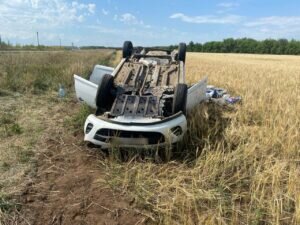  📷    Под Оренбургом Opel Corsa улетел в кювет и перевернулся, пострадал 8-летний ребенок Белов Михаил Александрович