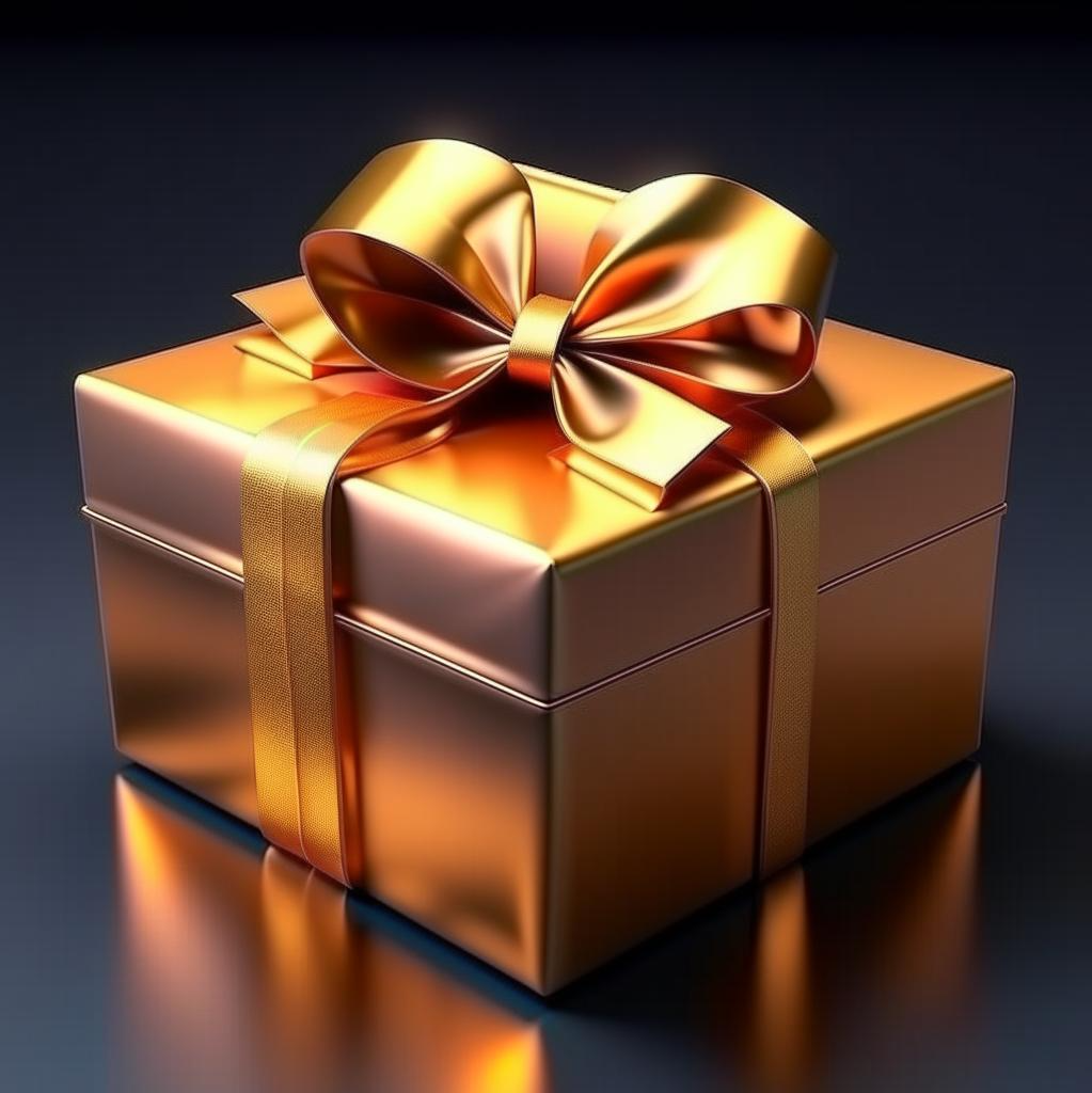 Интересно, что же там за подарочек лежит, внутри такой красивой коробки...