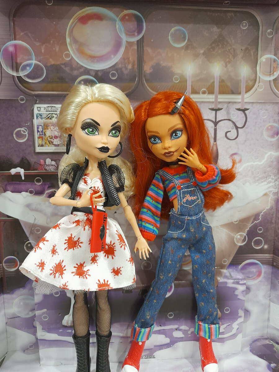 Monster High Skullector Chucky and Tiffany set | Таня и путешествие по  Кукляндии | Дзен