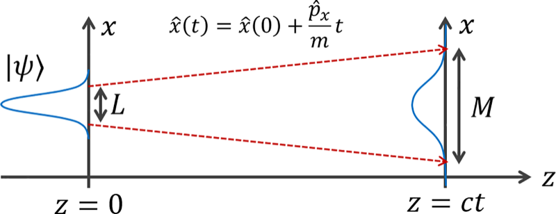     Схема распространения фотонов с течением времени Takafumi Ono et al. / Physical Review A, 2023
