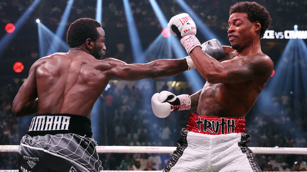    Теренс Кроуфорд и Эррол Спенс. Getty Images