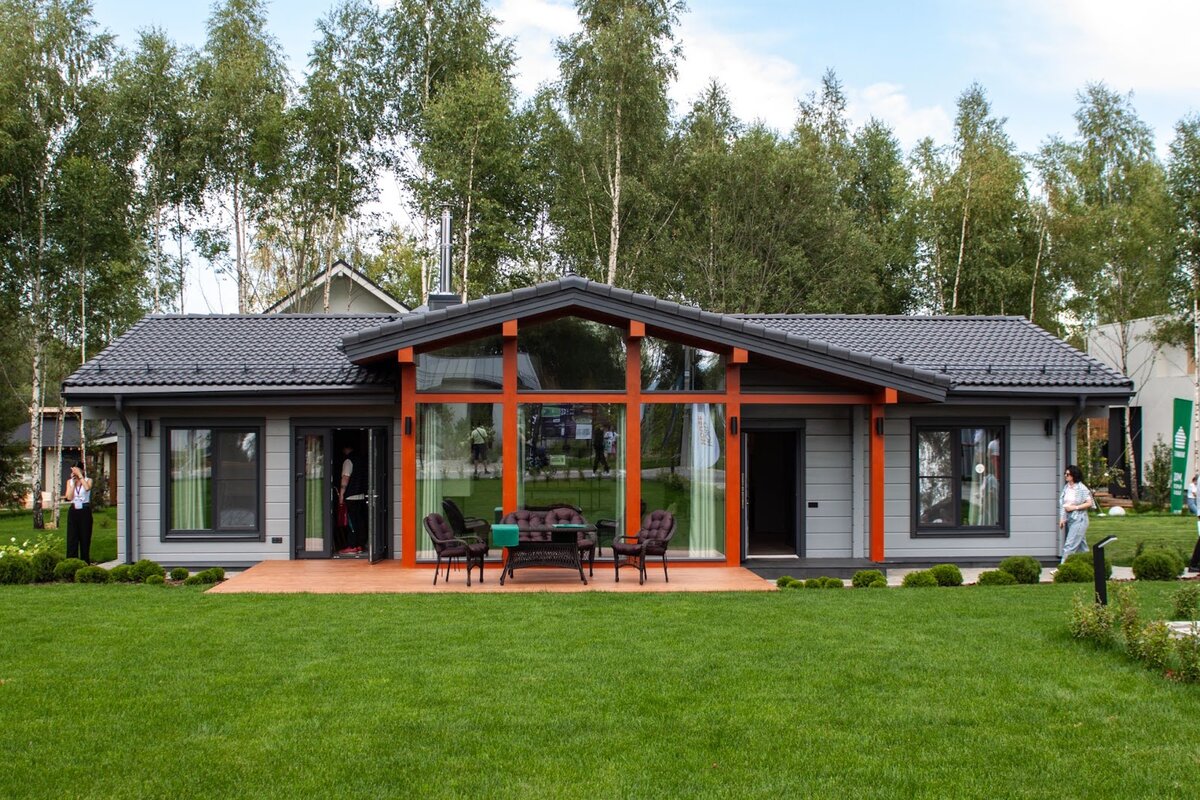 Дом «Расмус» от NORD HOUSE KIROV, главный фасад