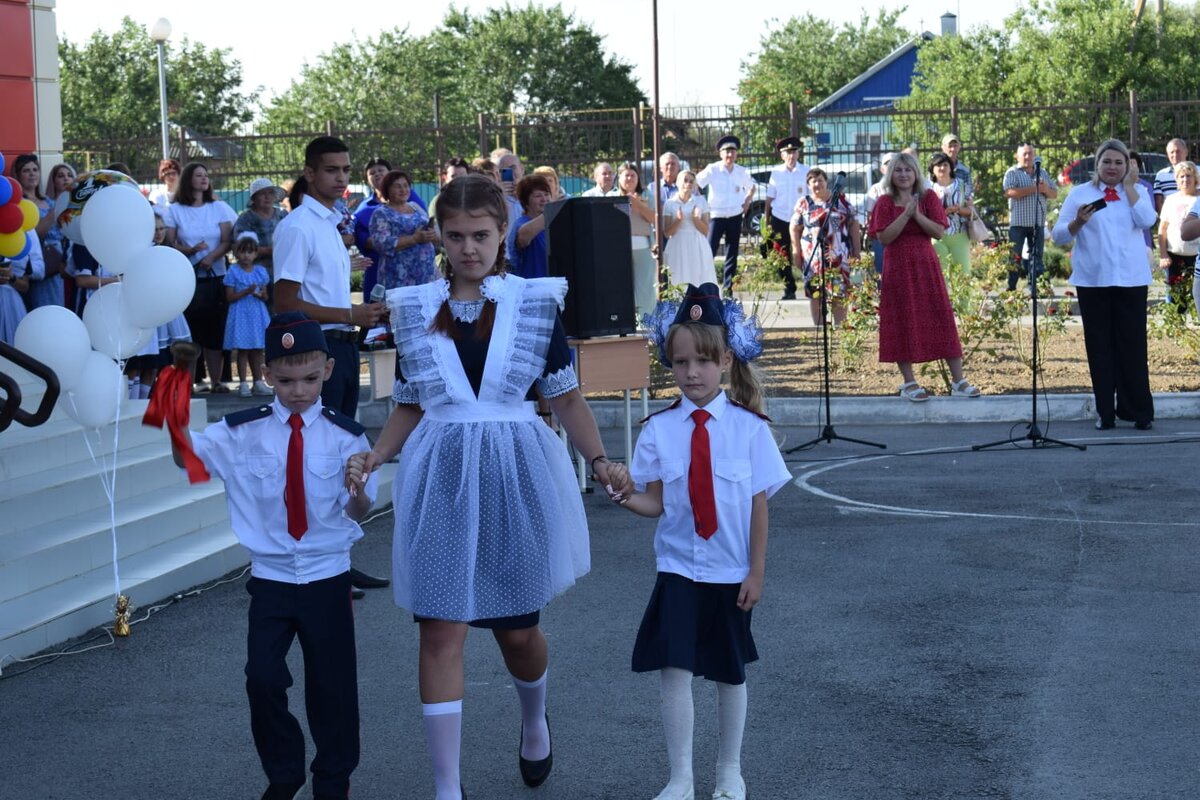 Наш первый звонок.