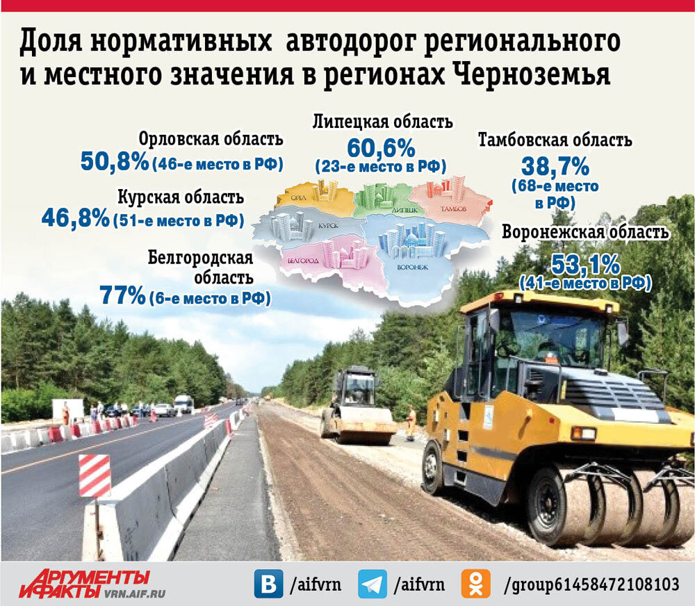 Где ударили по бездорожью? Инфографика | АиФ Воронеж | Дзен