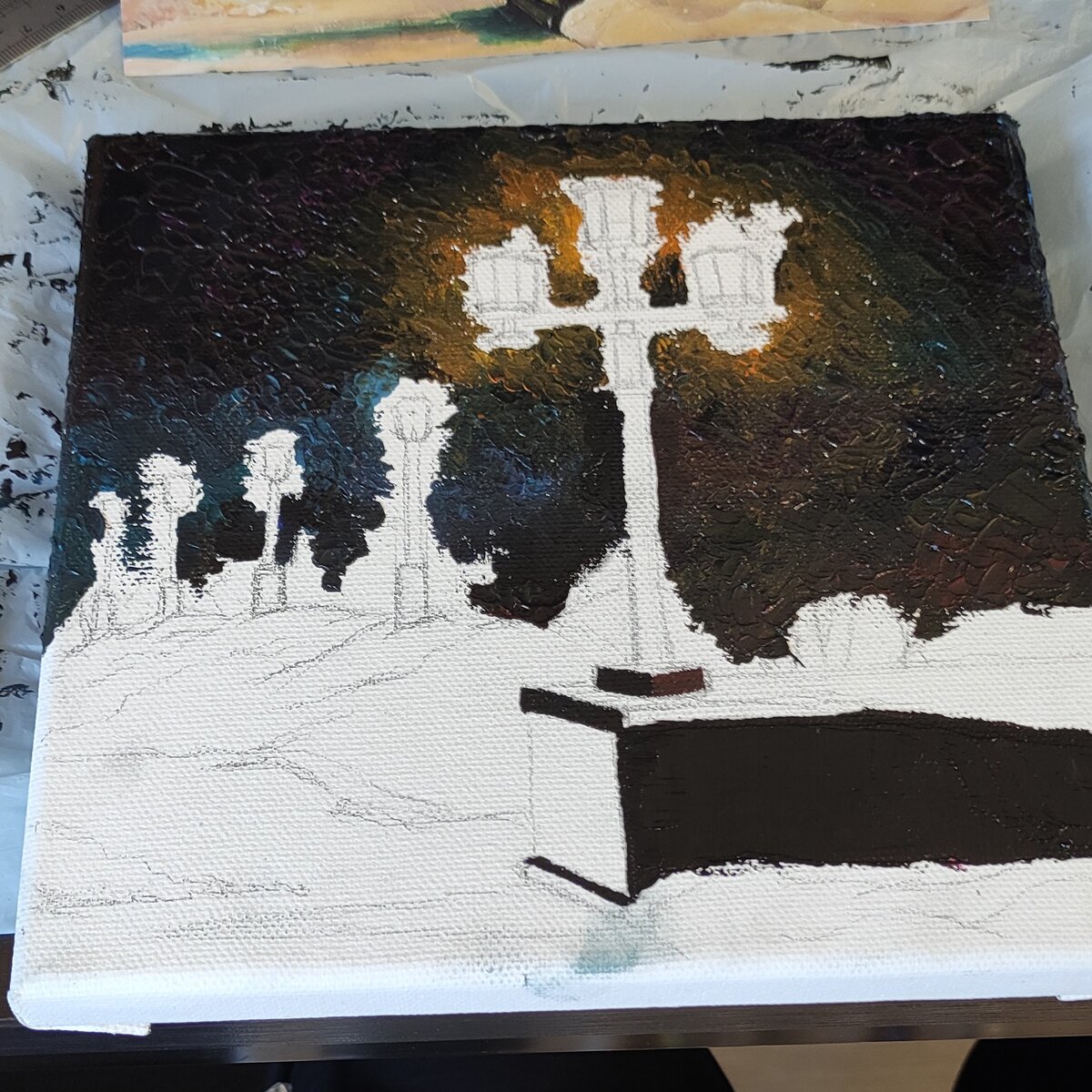 Сперва было небо. 