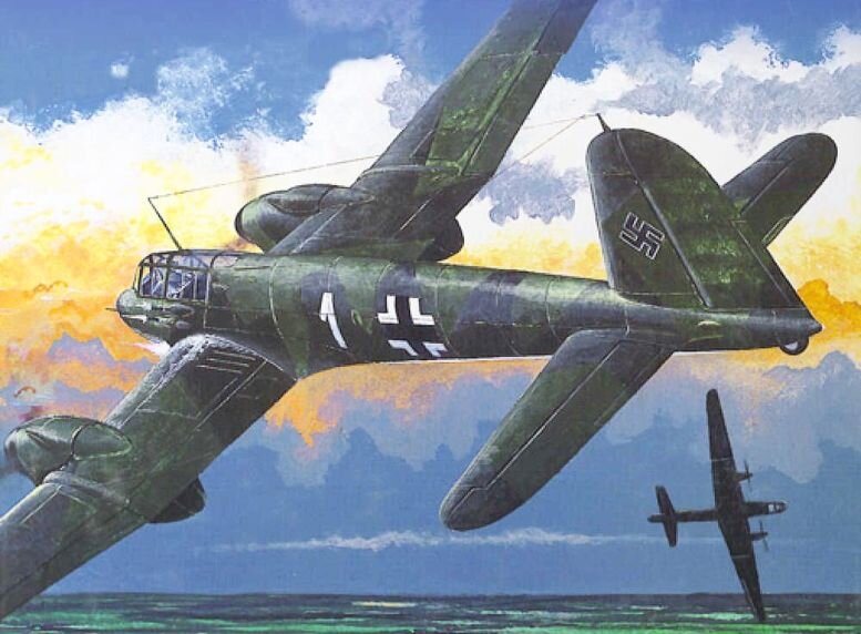 «Фокке-Вульф» FW-187 на боевом дежурстве, 1940-1941 гг.. Современная реконструкция