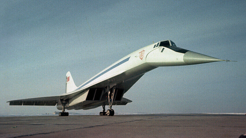 Сверхзвуковой пассажирский самолет Ту-144. / Юрий Королев/Sputnik