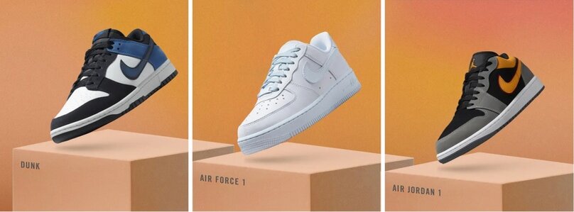 Подробный обзор популярных моделей Nike: Air Max, Air Force, Dunk, Jordan