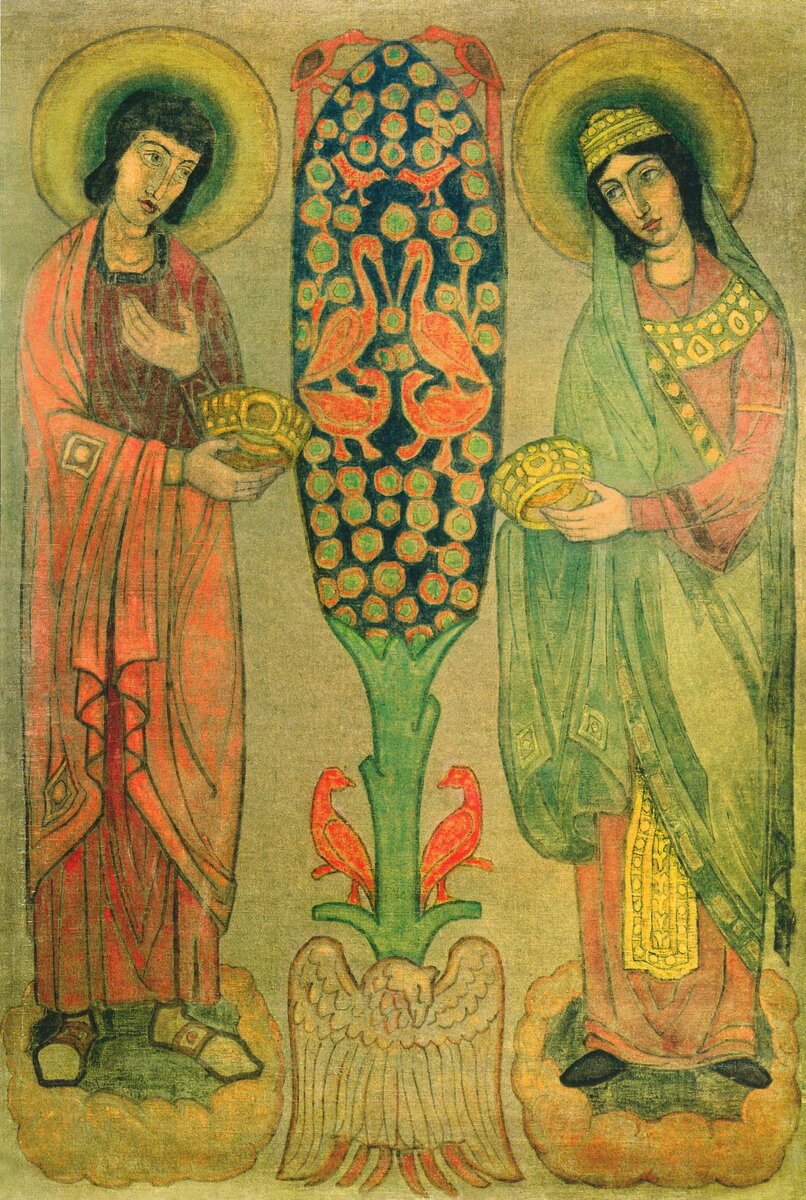 Николай Рерих. Благие посетившие. 1914