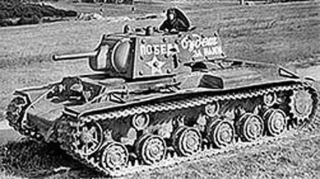 Именно на такой машине воевал Колобанов.