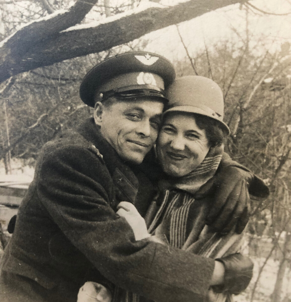 Дедушка и бабушка по маминой линии