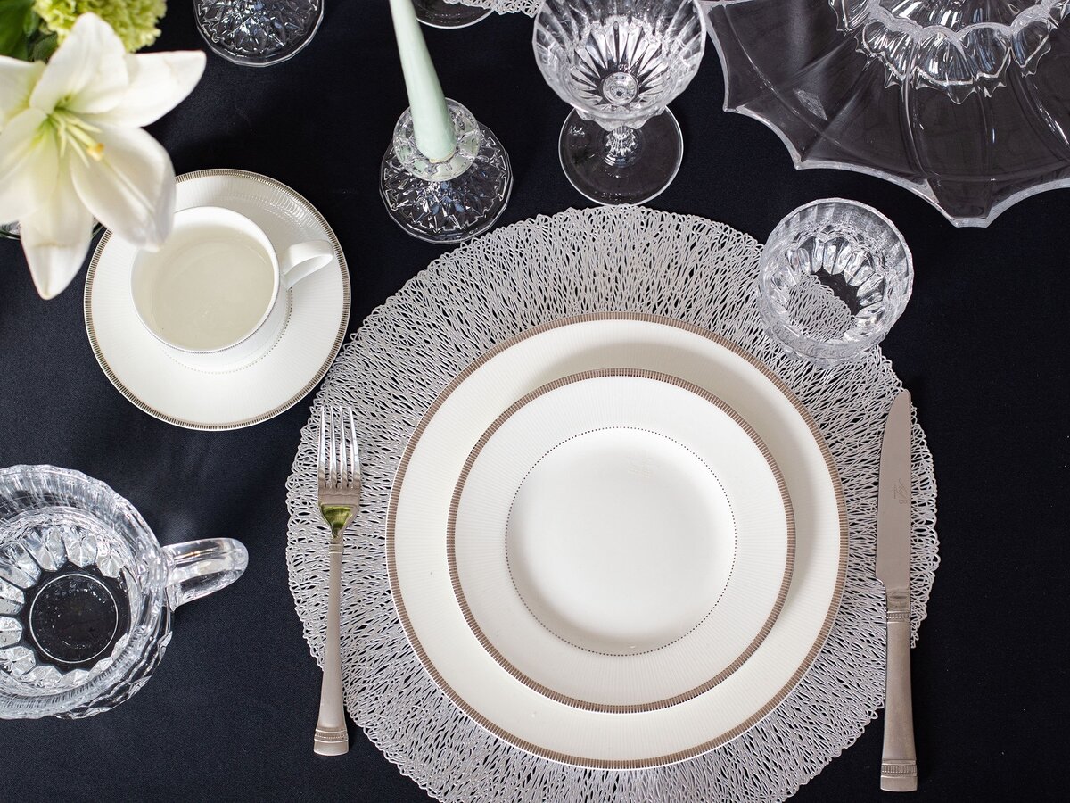 Классической фарфоровый сервиз Фараон от Аура Богемии