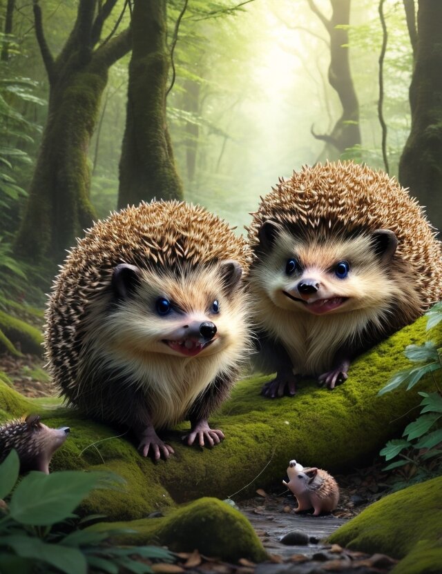 Фыркающие ежи