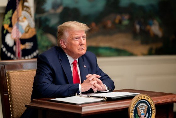    Экс-президент США Дональд Трамп