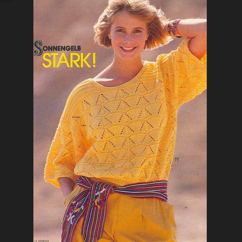 Модель под номером 11, Verena 1989/07