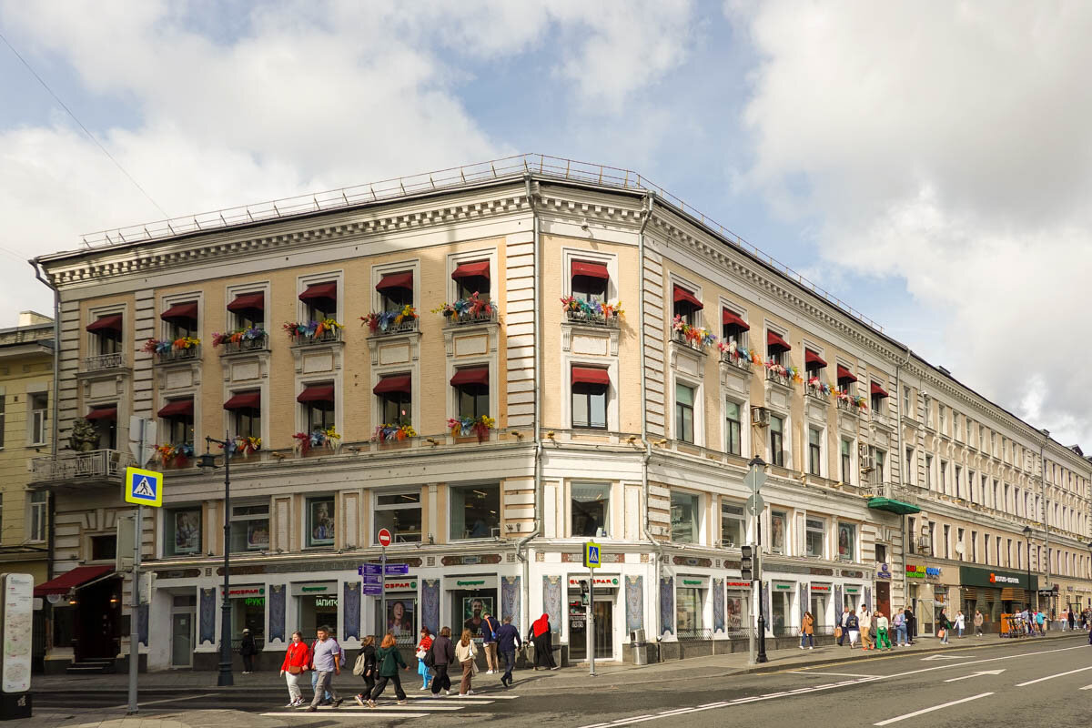 Улица Маросейка, 9/2. Постройка 1892 - 1896 годов