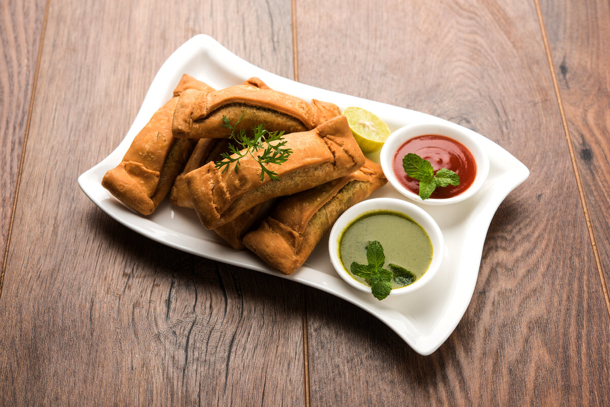 Закуски с соусом из кинзы покорят ваших гостей