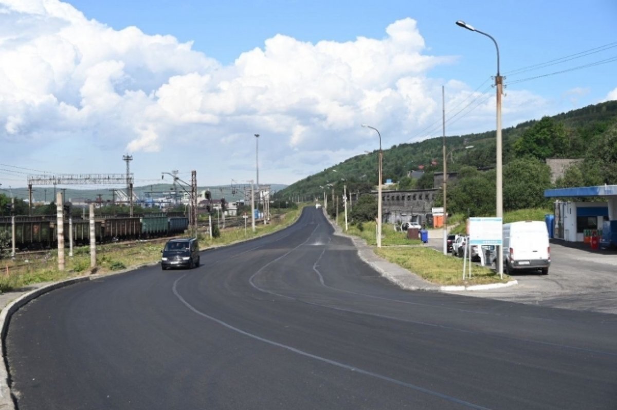    3,3 км дороги к «Уголькам» поменяли в Мурманске