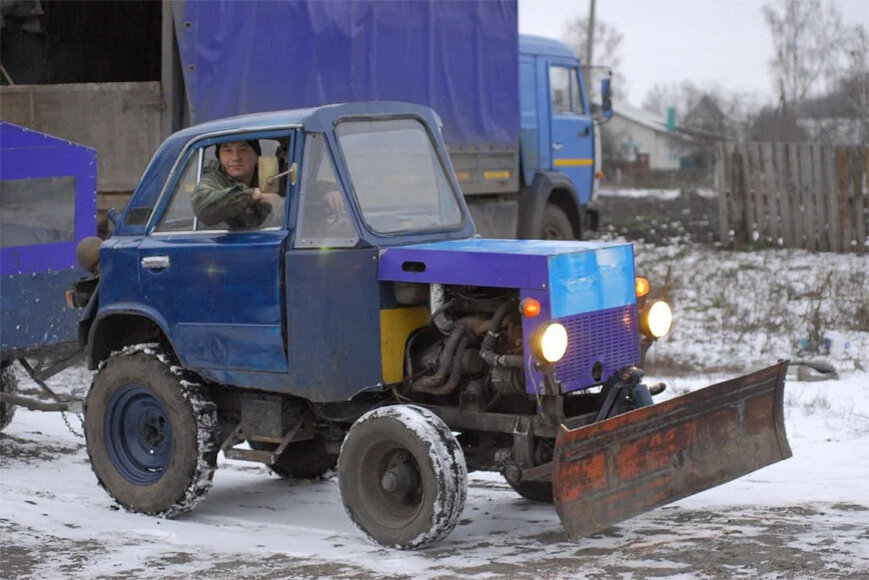 Фото самодельных мини тракторов Фотографии самодельных автомобилей. Автодрайв Дзен