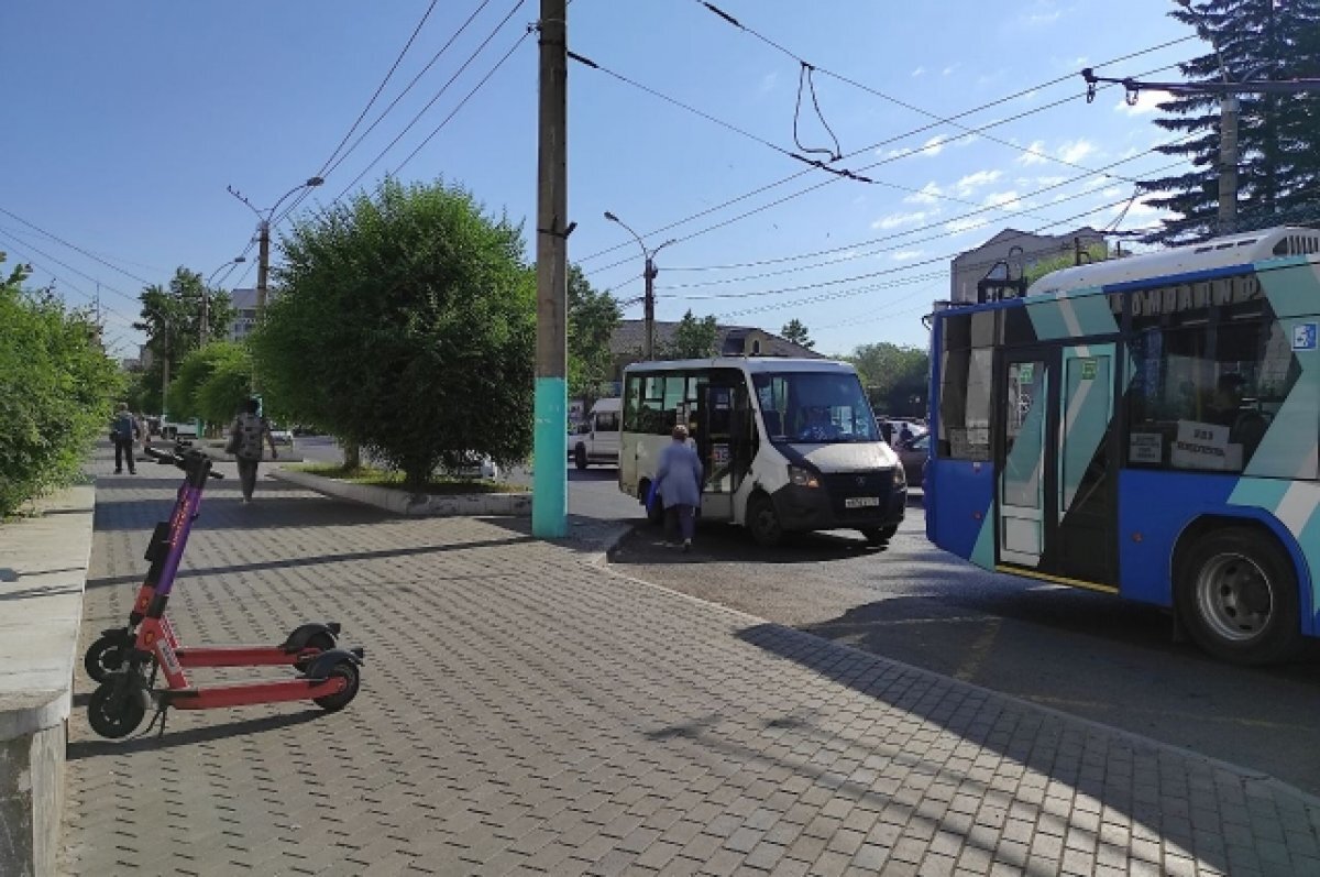    Время ограничения движения троллейбусов в Чите снова изменили
