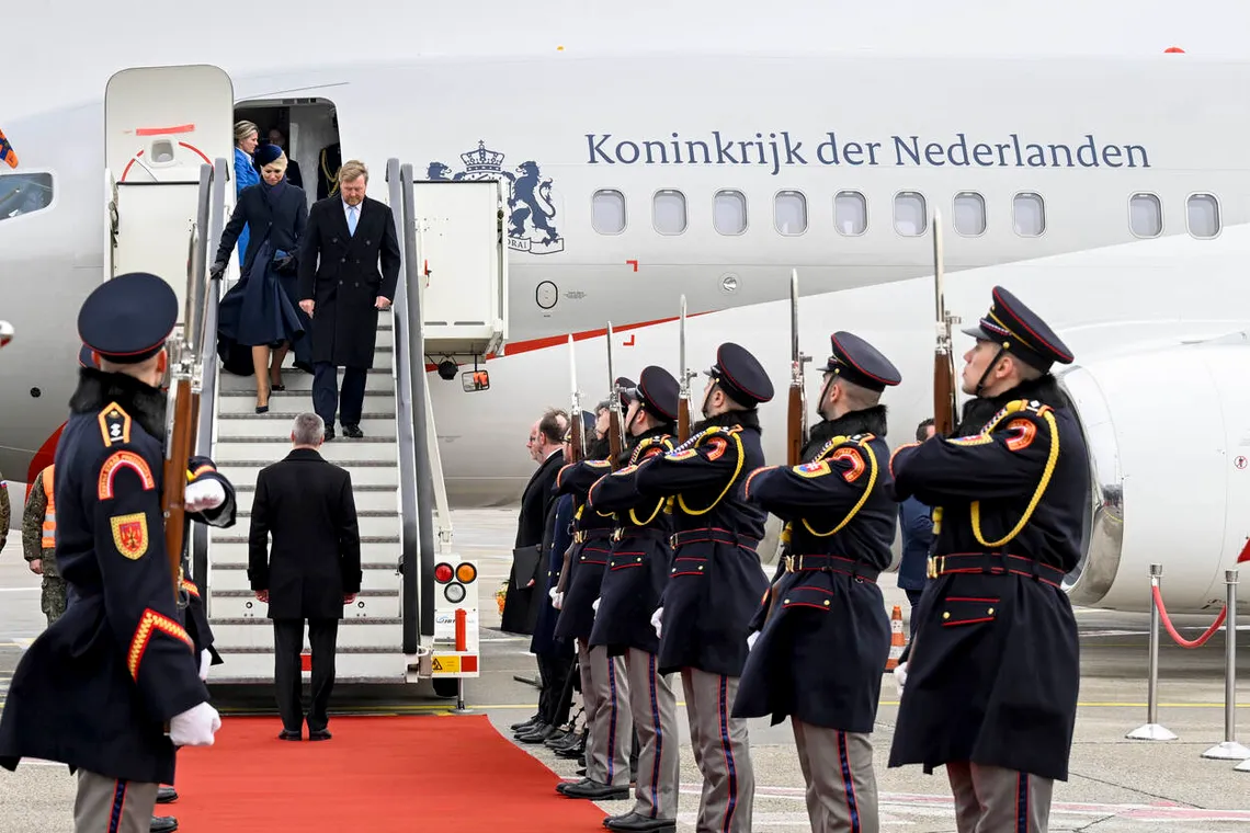 Король Нидерландов Виллем-Александр. Фото: KLM