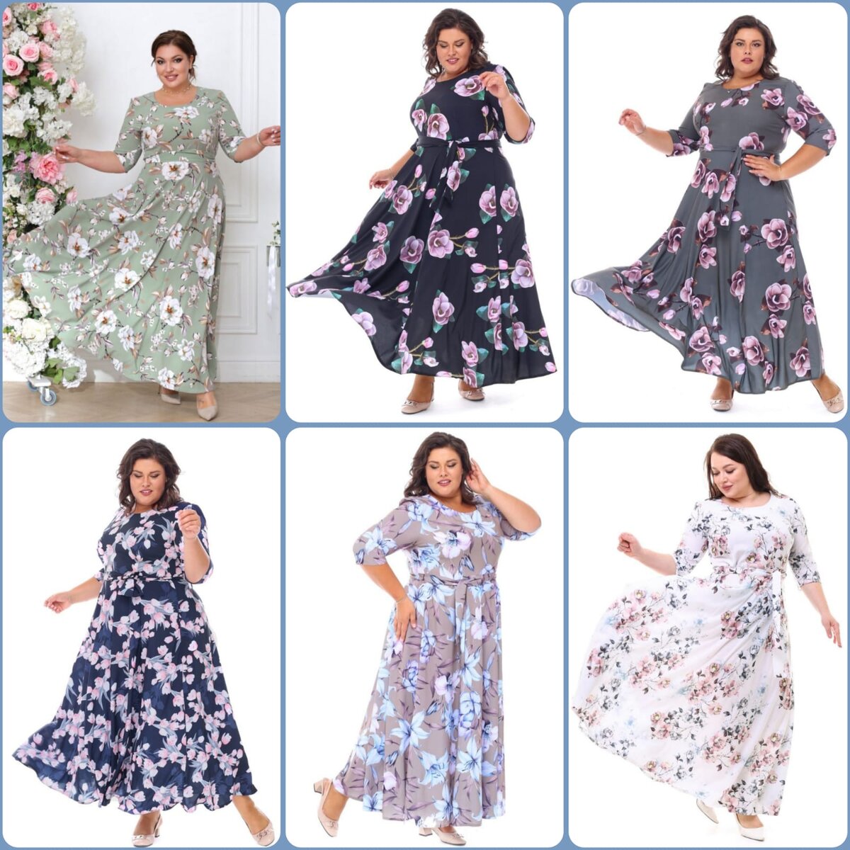 Находки с Wildberries! Стильная одежда Plus Size! Шикарные нарядные летние платья больших размеров! Нарядное платье больших размеров «Lady-Maria»