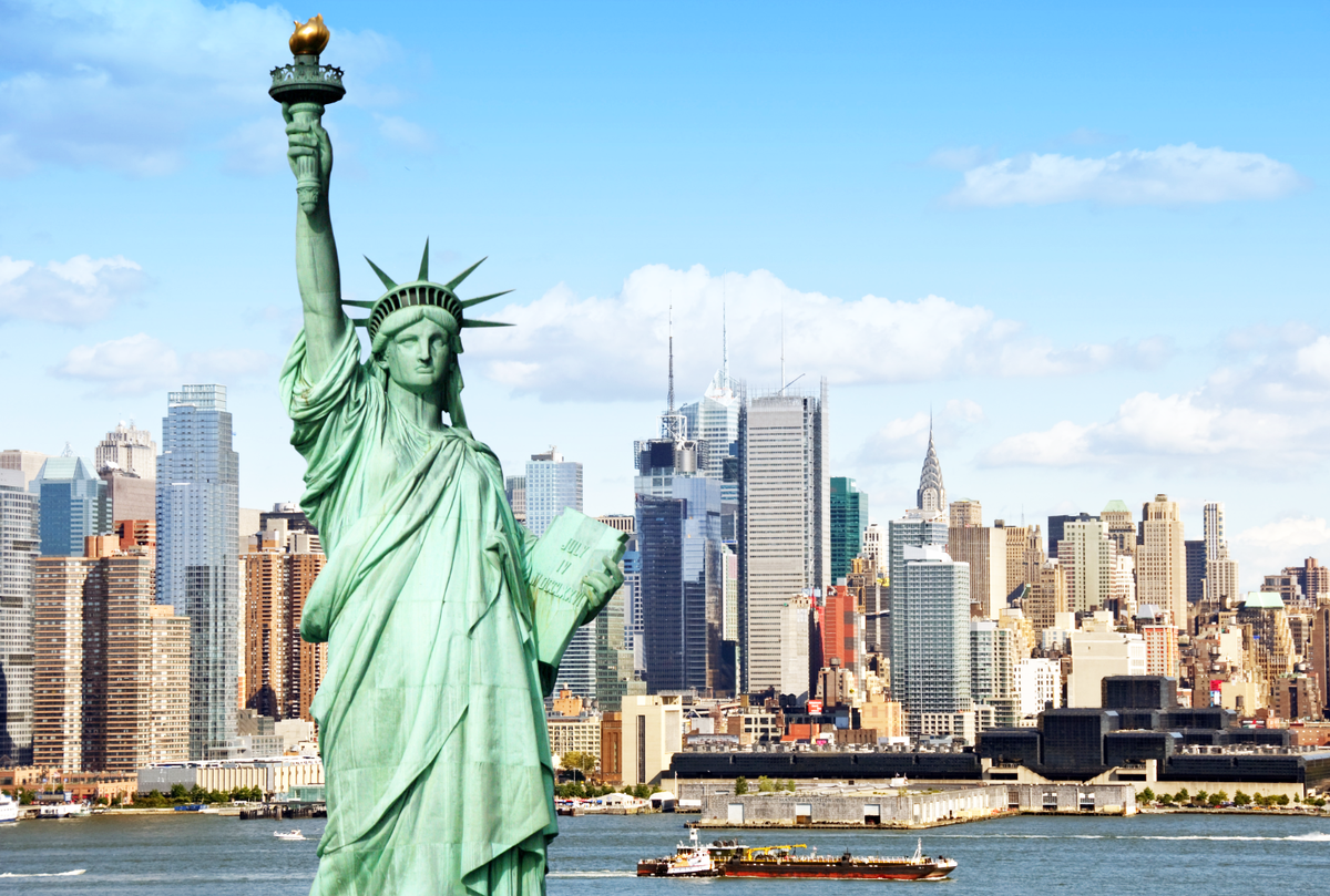 Статуя Свободы, Нью-Йорк, США
