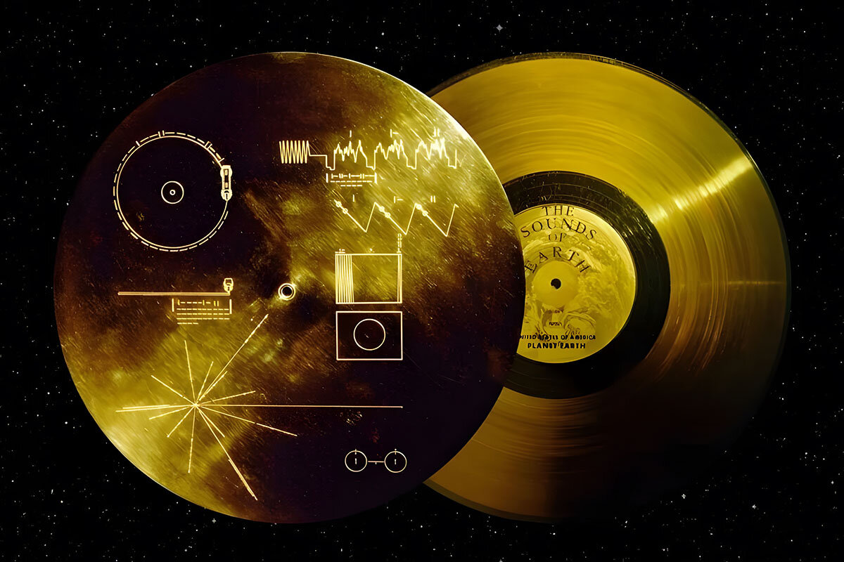 Космические послания. Вояджер 1 диск. Вояджер 1 Золотая пластина. Золотая пластинка «Вояджера» Вояджер 1. Вояджер 2 Золотая пластинка.