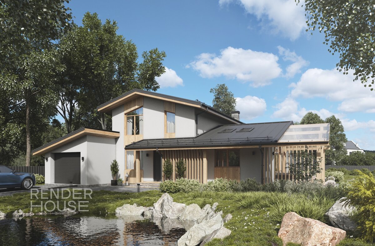Проект СЕРФАУС, Render House