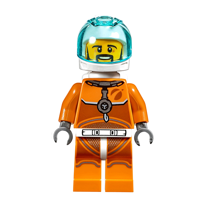 Минифигурка пилота шаттла из набора LEGO City 60226 «Шаттл для исследований Марса»
