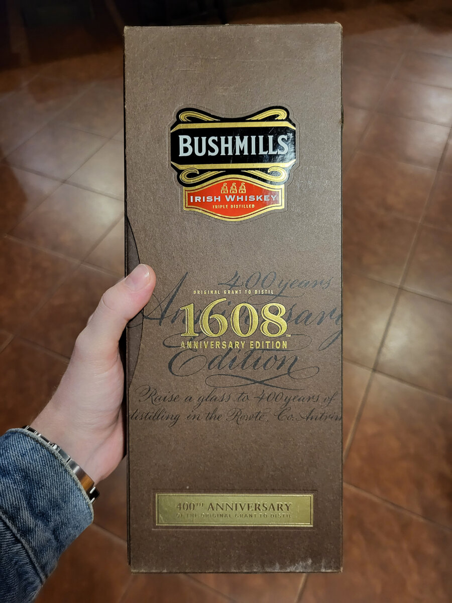 Bushmills 1608 Anniversary достойный ирландский виски. | Alco Feel | Дзен