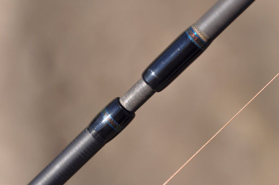 Стык спиннинга.