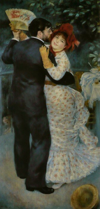 Танец в деревне, Пьер Огюст Ренуар, 1883 г