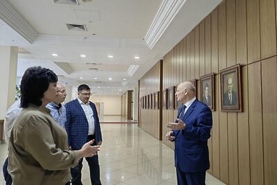    Министерство терполитики Подмосковья на обучении подшефных глав из ДНР © Пресс-служба Главного управления территориальной политики Московской области