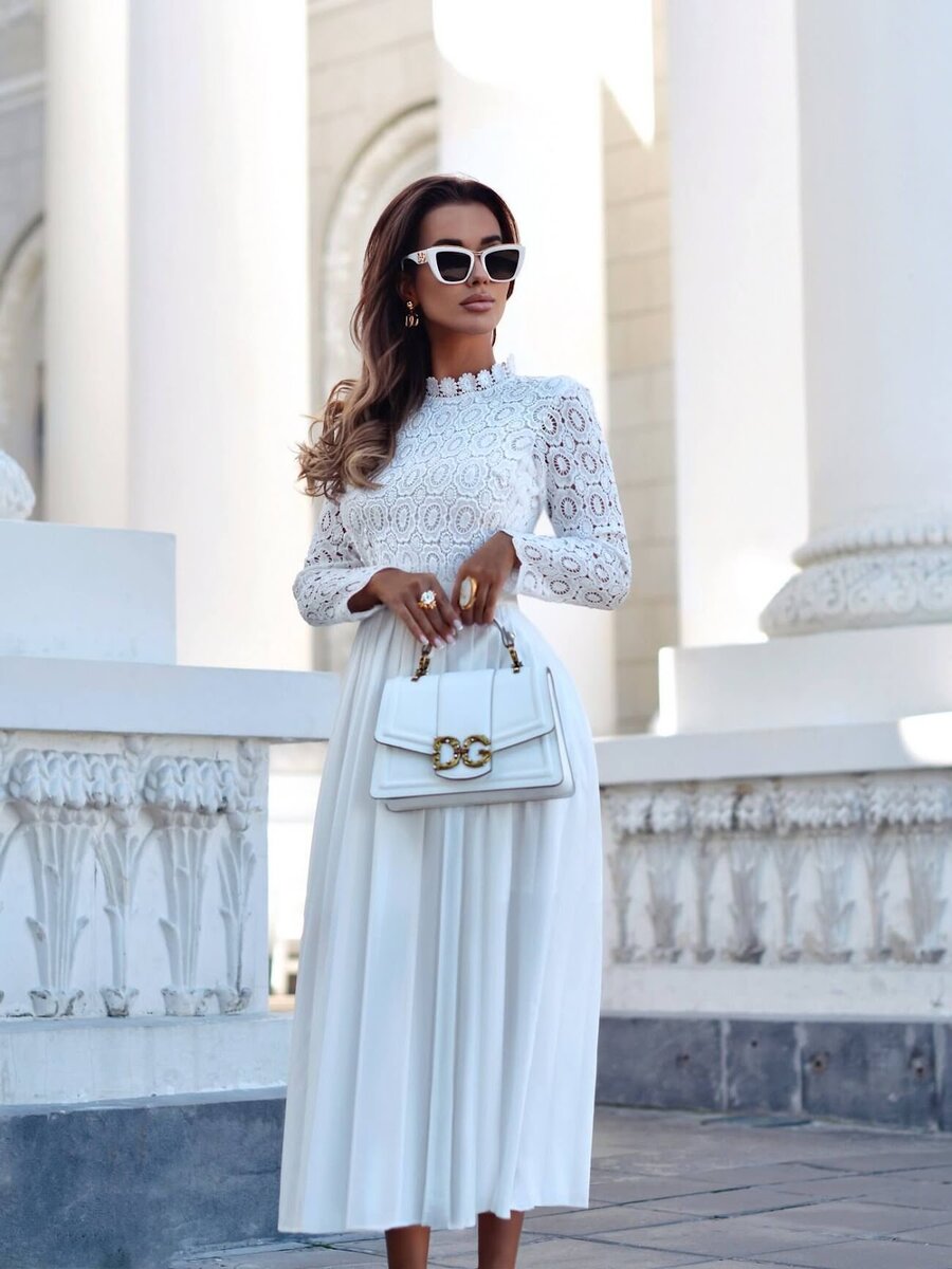 Волшебные кружевные платья всегда привлекают внимание, поскольку придают невероятную женственность и красоту.-4