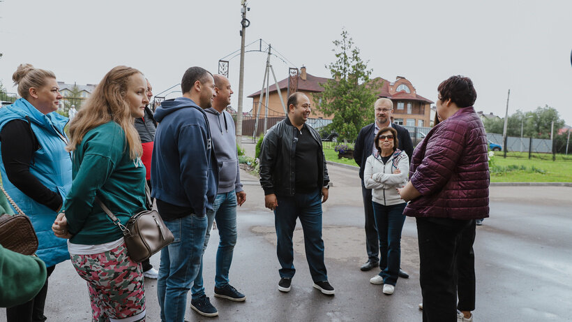    Глава Химок проверяет дворы и соцобъекты в Кутузовском © Пресс-служба администрации г.о. Химки